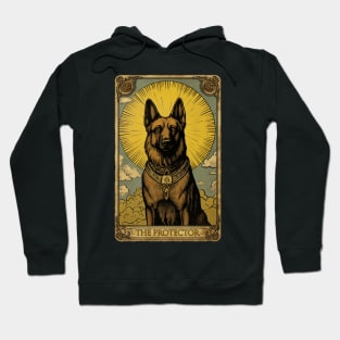 Tarot Card German Shepherd Dog Hoodie